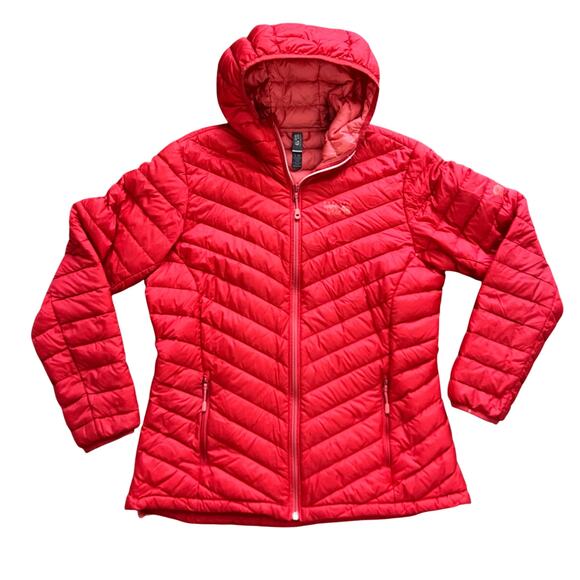 Mountain Hardwear Women's Micro Ratio Hooded 650 Down Jacket L